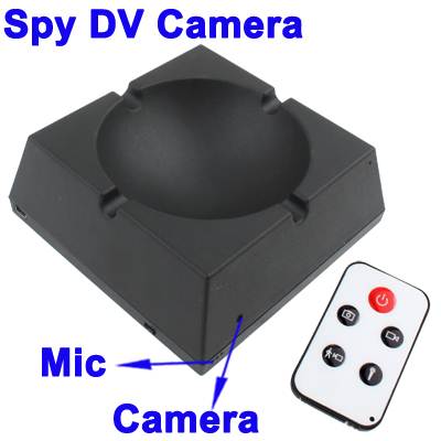 SPY HIDDEN ASHTRAY CAMERA 20 HOURS RECORDING